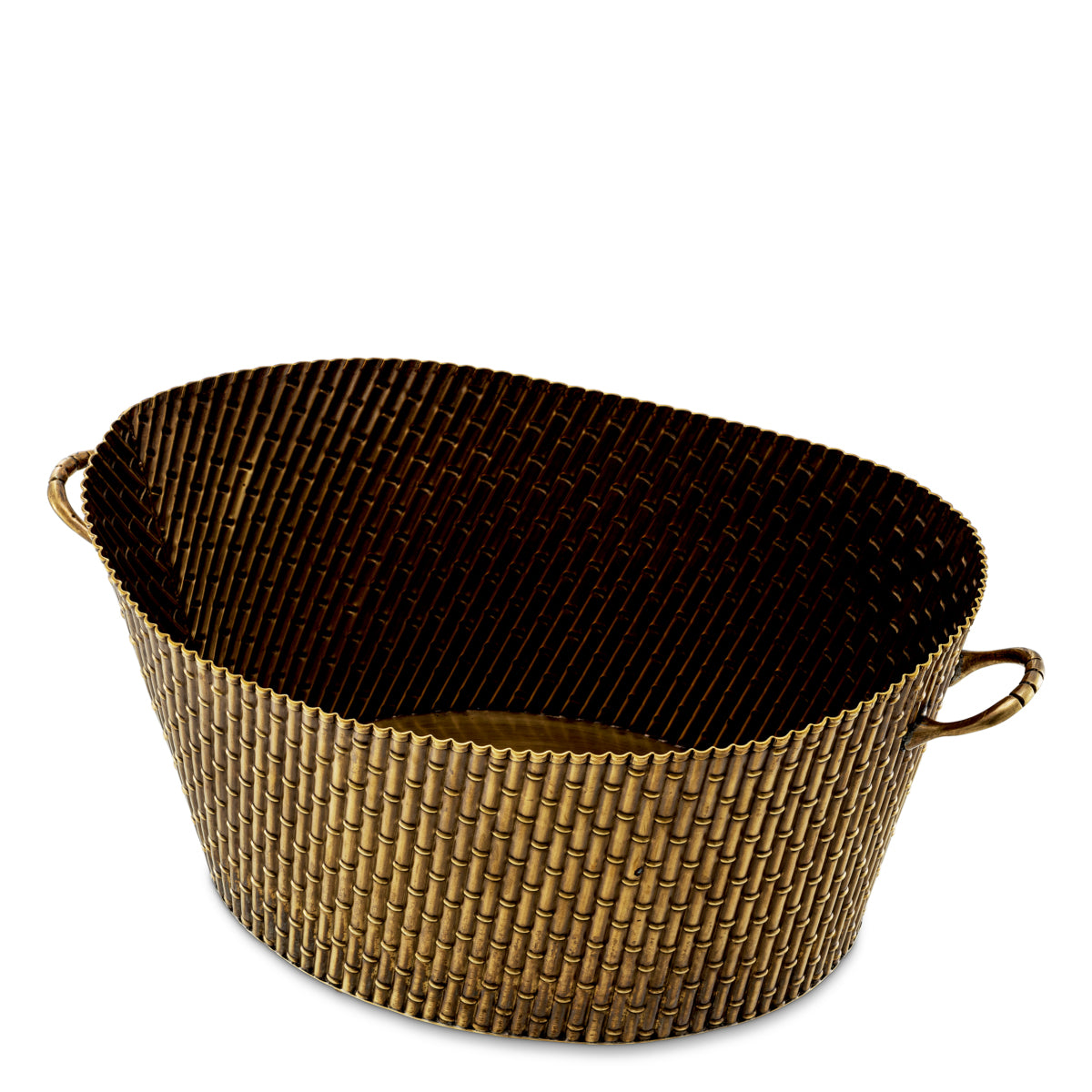 Vintage Brass Wine Cooler Barletta L | Eichholtzmh.com