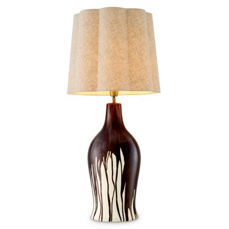 Ceramic Base Table Lamp Beatriz | Eichholtzmh.com 
