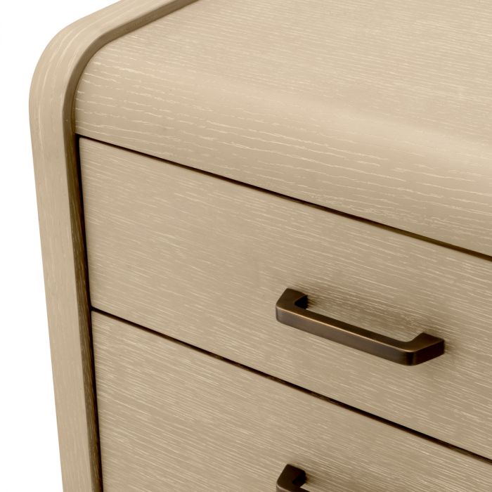 Nightstand Joane washed oak veneer