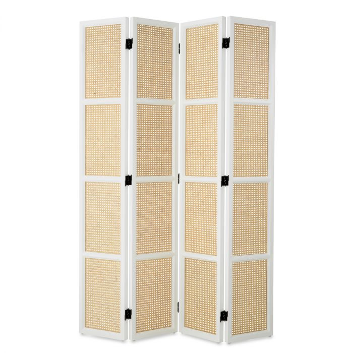 Folding Screen Bahamas piano white finish
