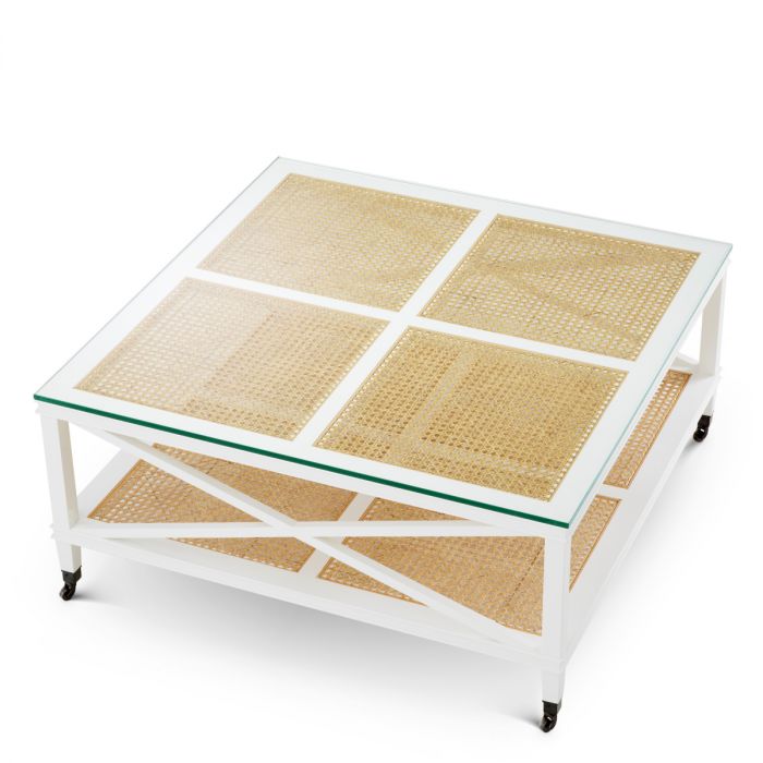 Coffee Table Bahamas piano white finish