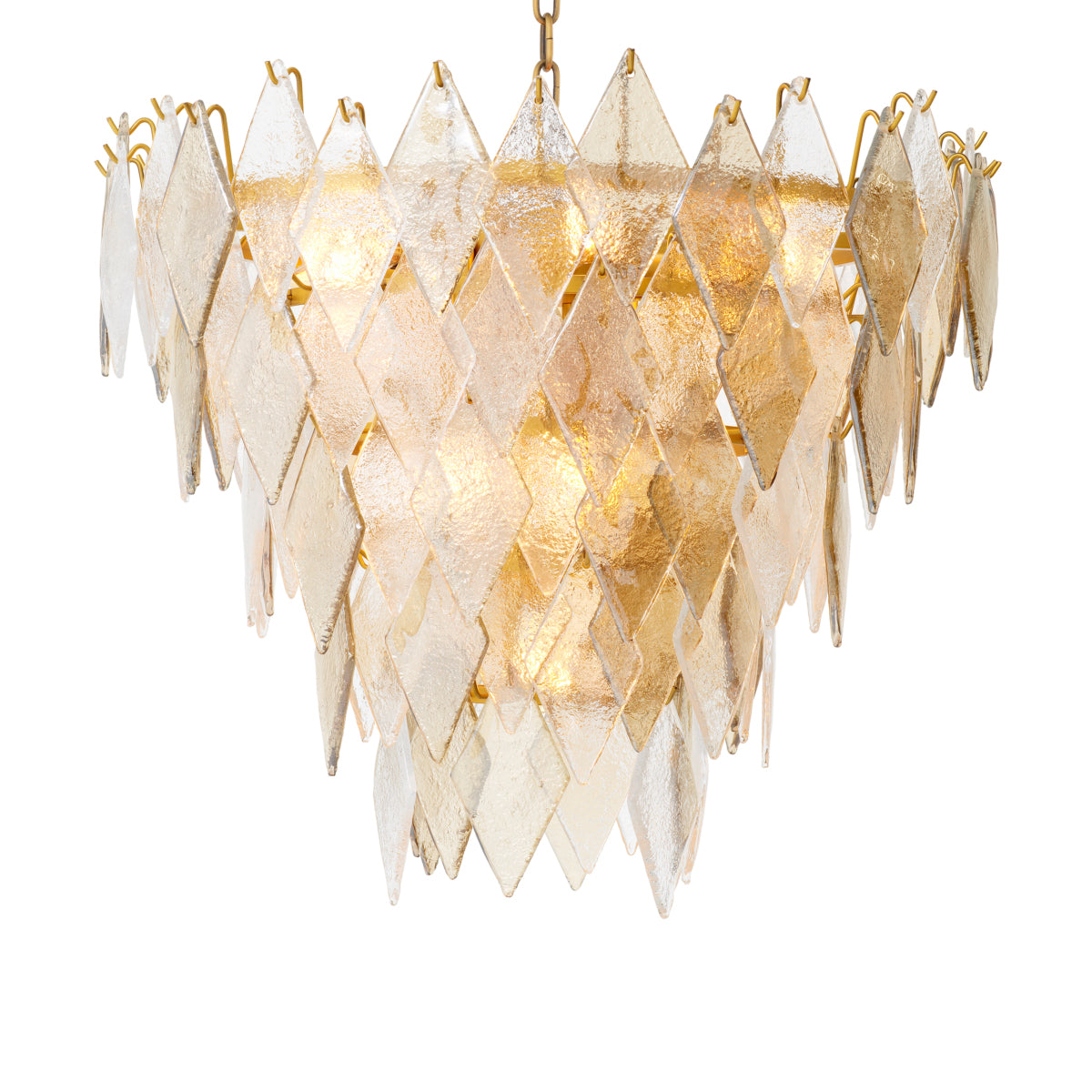 Geometric Glass Chandelier Rhombus | Eichholtzmh.com