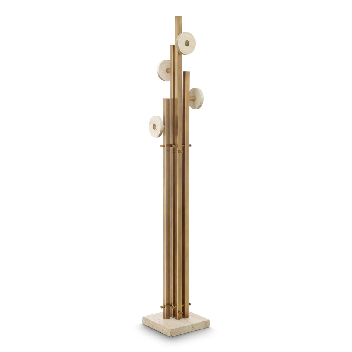 Travertine Base Coat Rack Amador | Eichholtzmh.com