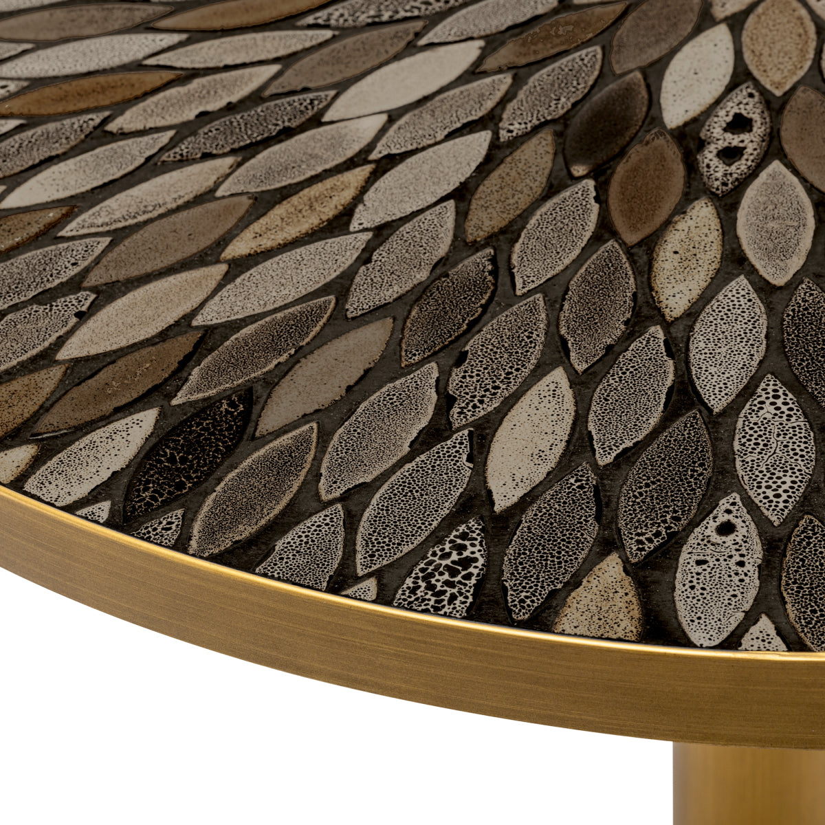 Antique Brass Dining Table Declan | Eichholtzmh.com