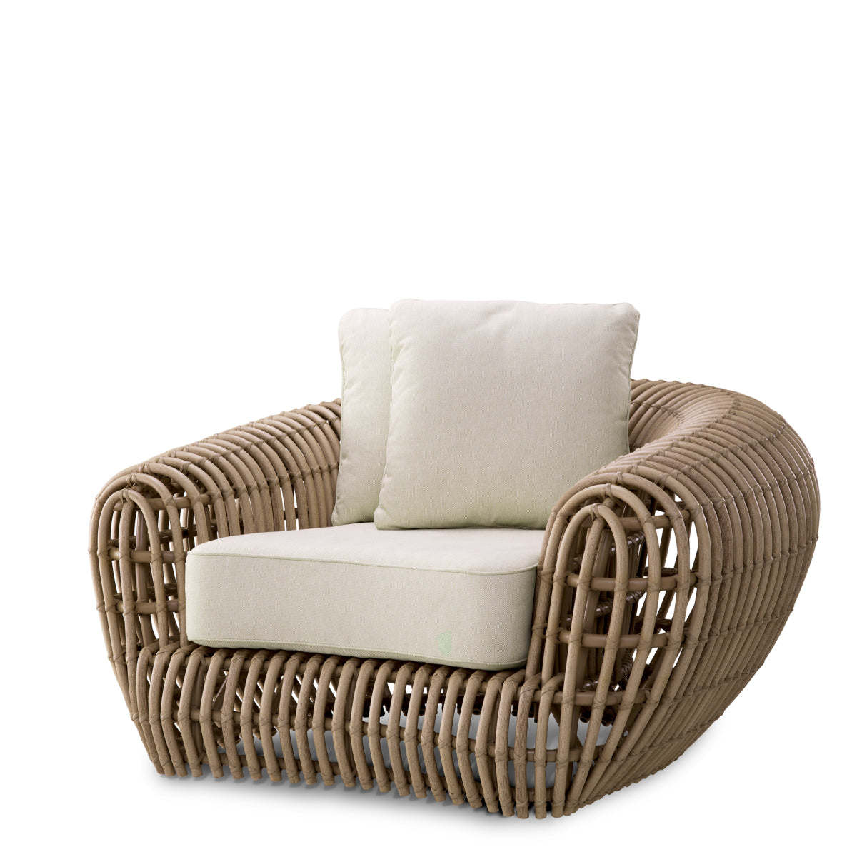 Cushioned Outdoor Lounge Chair Siderno | Eichholtzmh.com