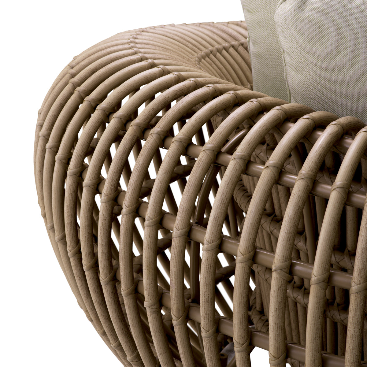 Cushioned Outdoor Lounge Chair Siderno | Eichholtzmh.com