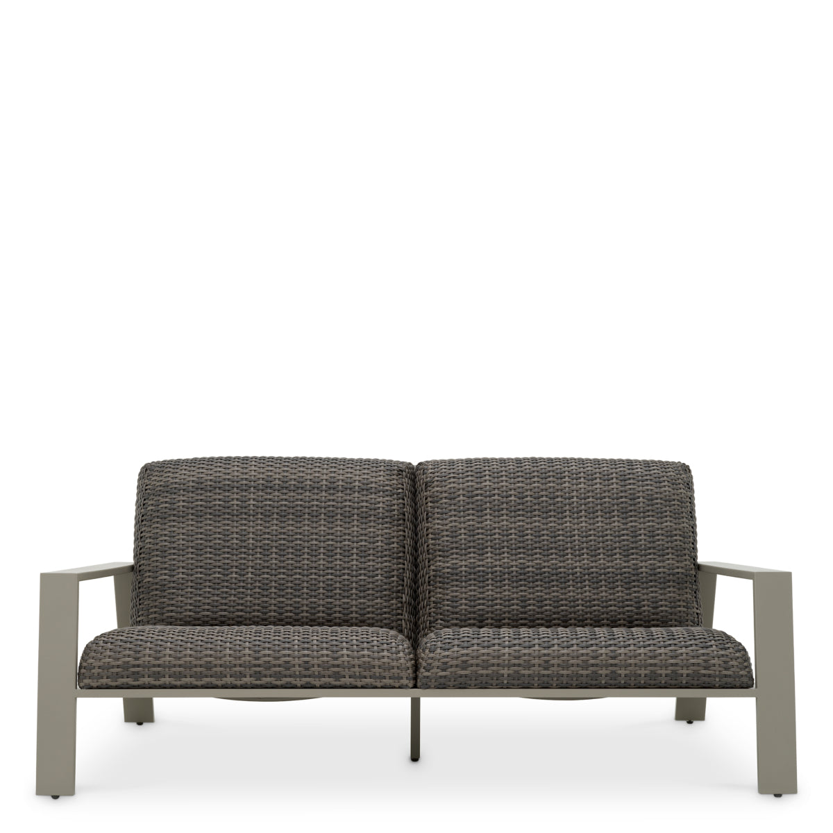 Gray Rattan Outdoor Sofa Belle Vue | Eichholtzmh.com