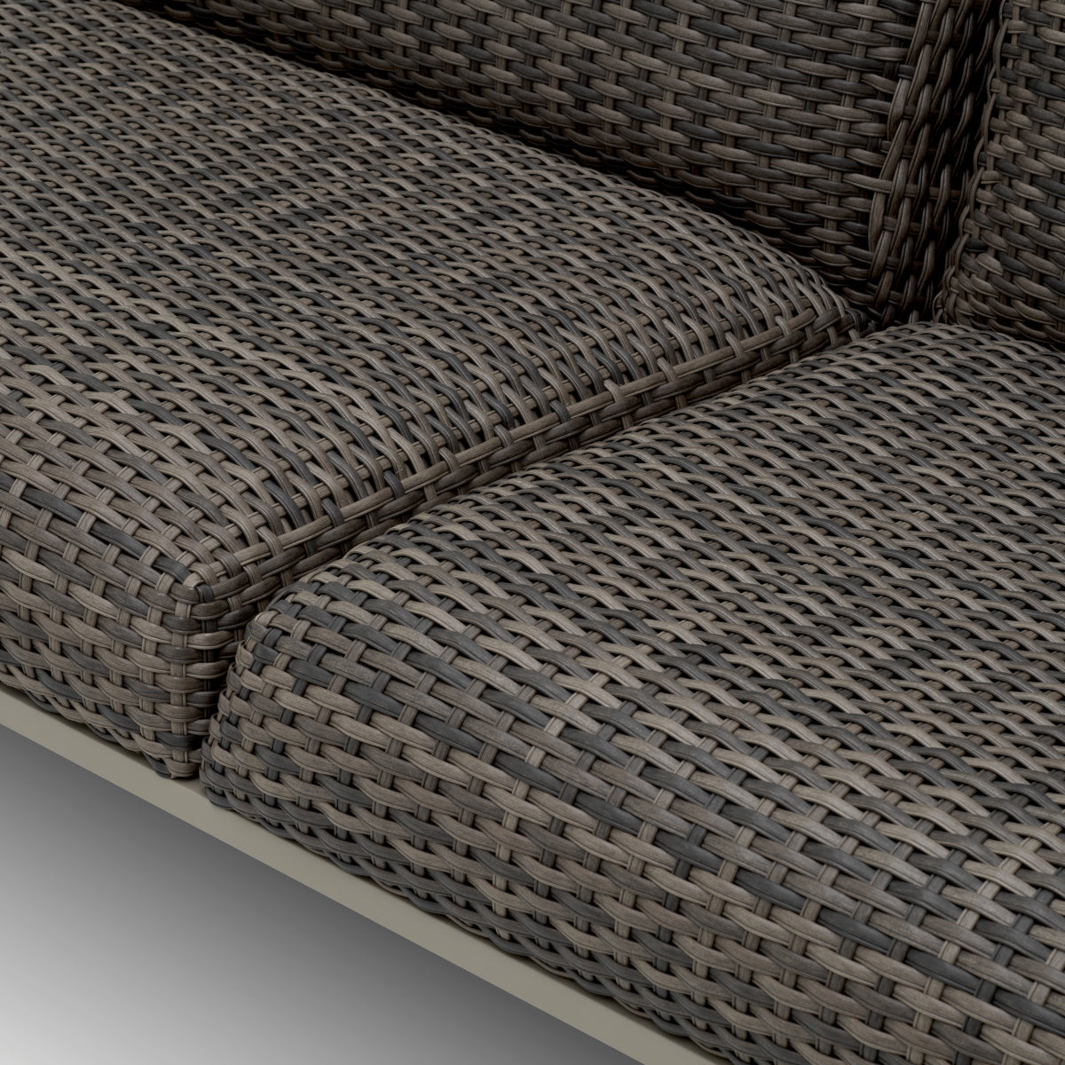 Gray Rattan Outdoor Sofa Belle Vue | Eichholtzmh.com
