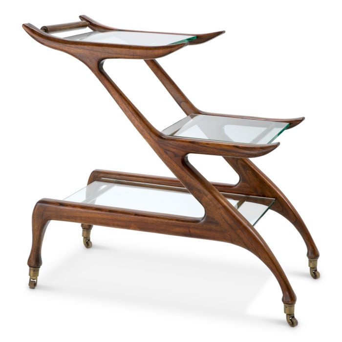 Trolley Manzo Double classic brown