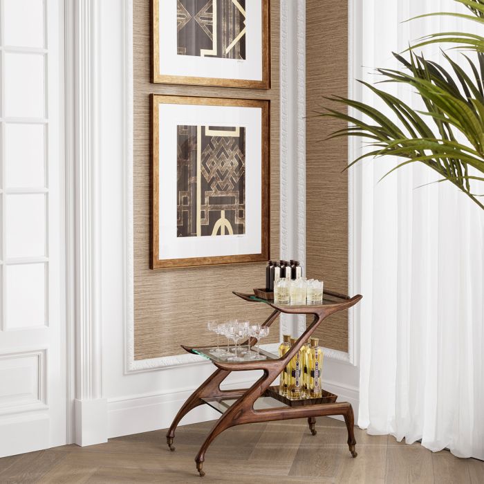 Trolley Manzo Double classic brown