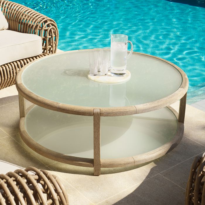 Outdoor Coffee Table Anthony aged teak
