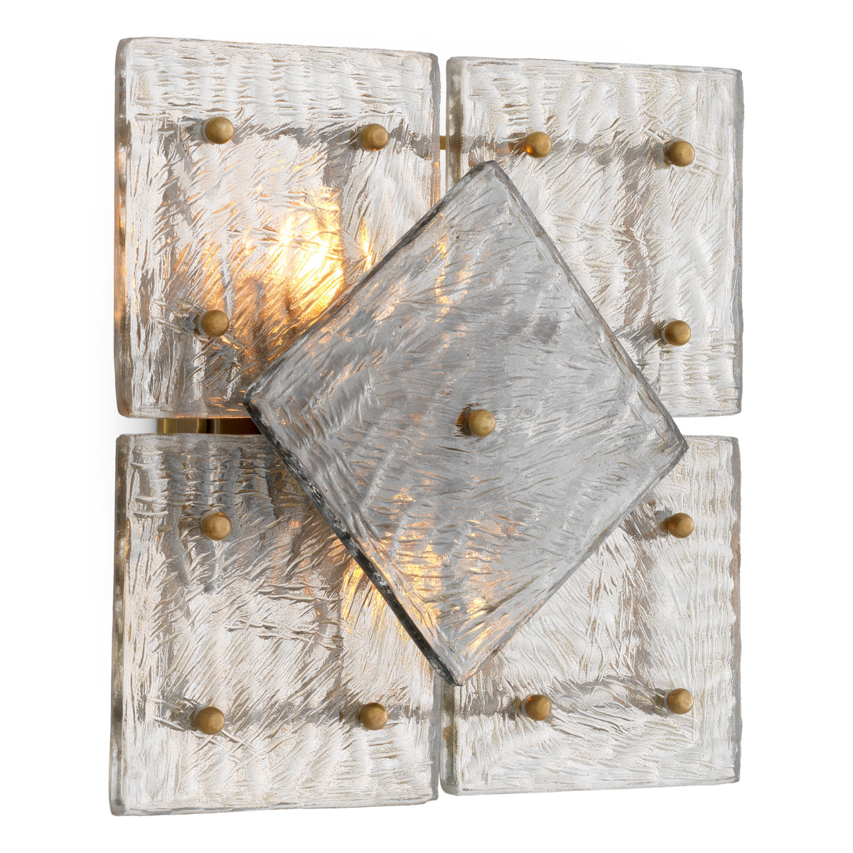 Geometric Glass Wall Lamp Hestia | Eichholtzmh.com
