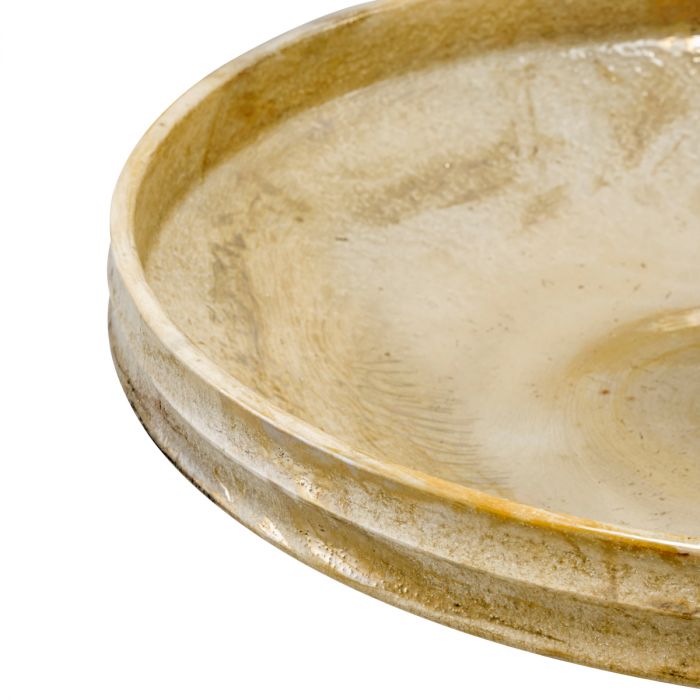 Bowl Madero raku ceramic pearl finish