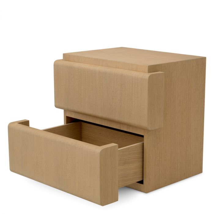 Nightstand Colston natural oak veneer