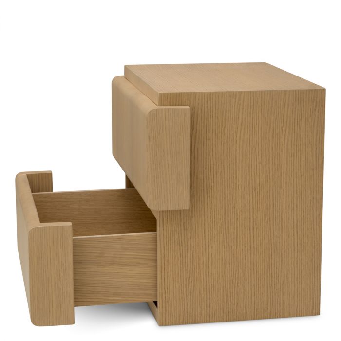 Nightstand Colston natural oak veneer