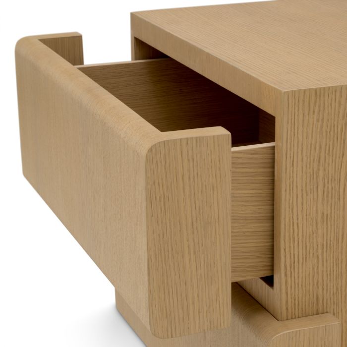 Nightstand Colston natural oak veneer