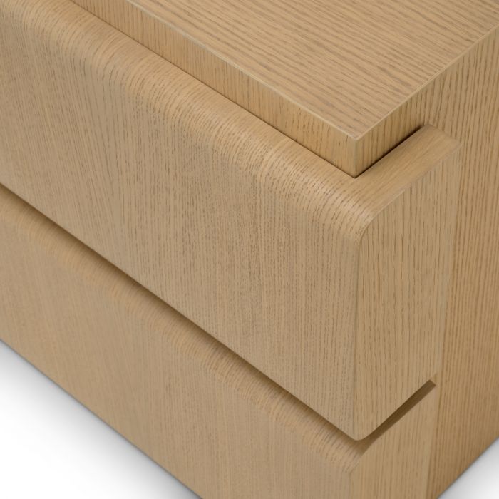 Nightstand Colston natural oak veneer