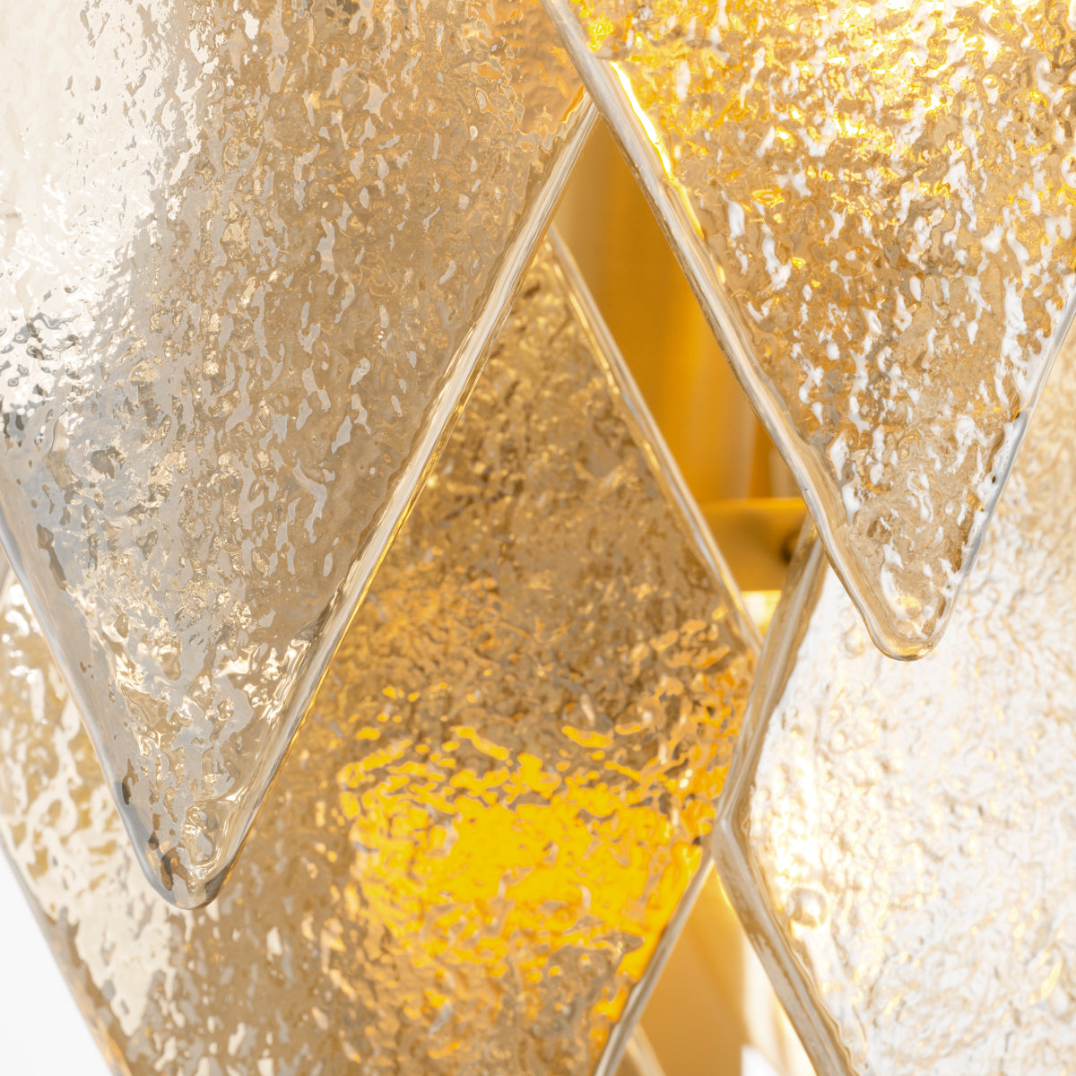 Sugared Glass Wall Lamp Rhombus | Eichholtzmh.com