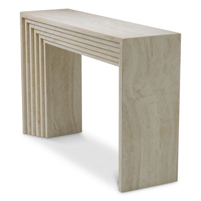 Console Table Tarrington travertine