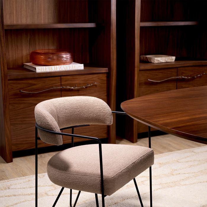 Bowl Alessio peach glass