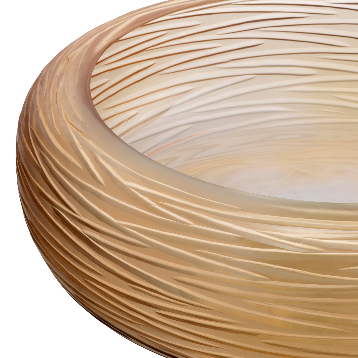 Peach Handblown Bowl Alessio | Eichholtzmh.com