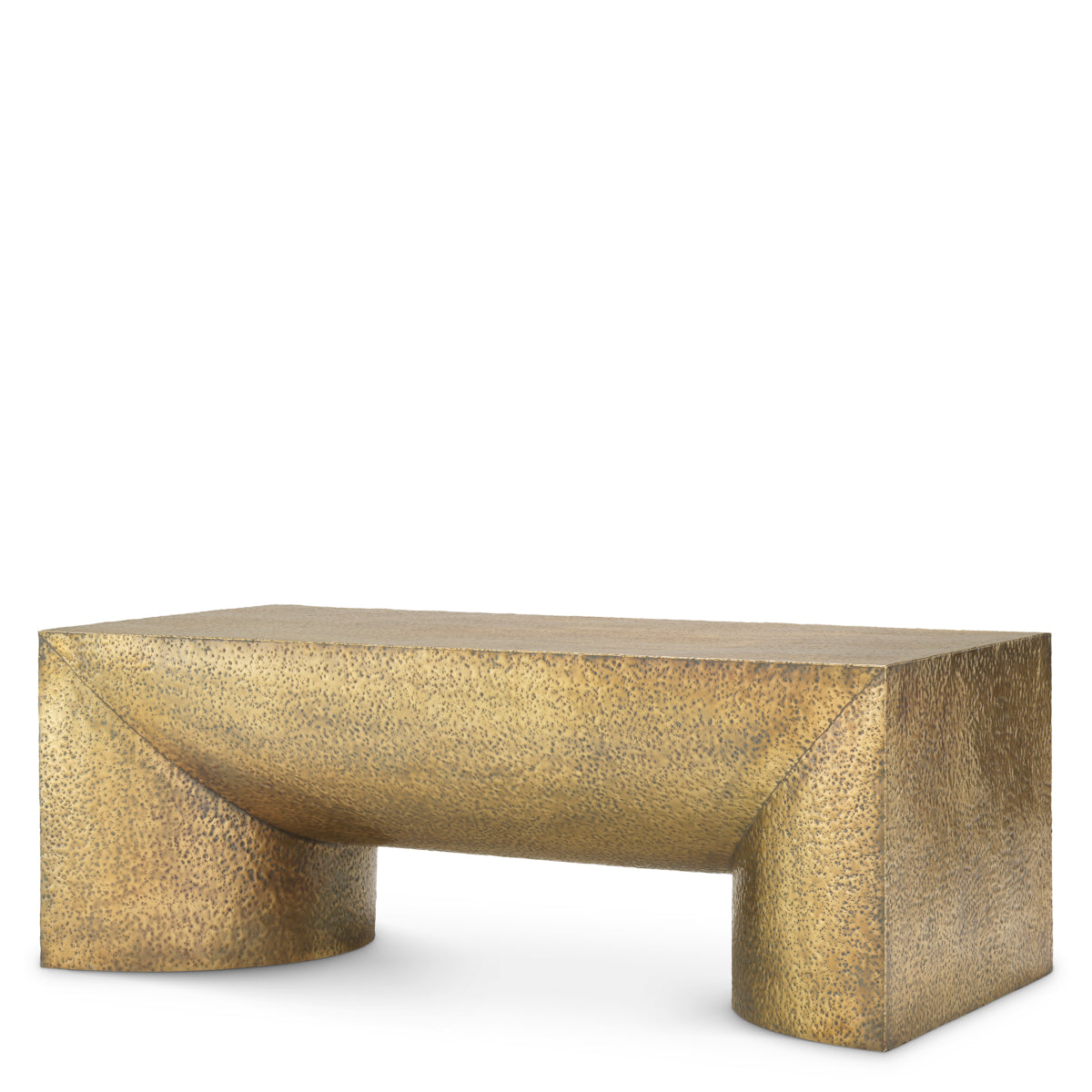 Gold Hammered Coffee Table Drayton | Eichholtzmh.com