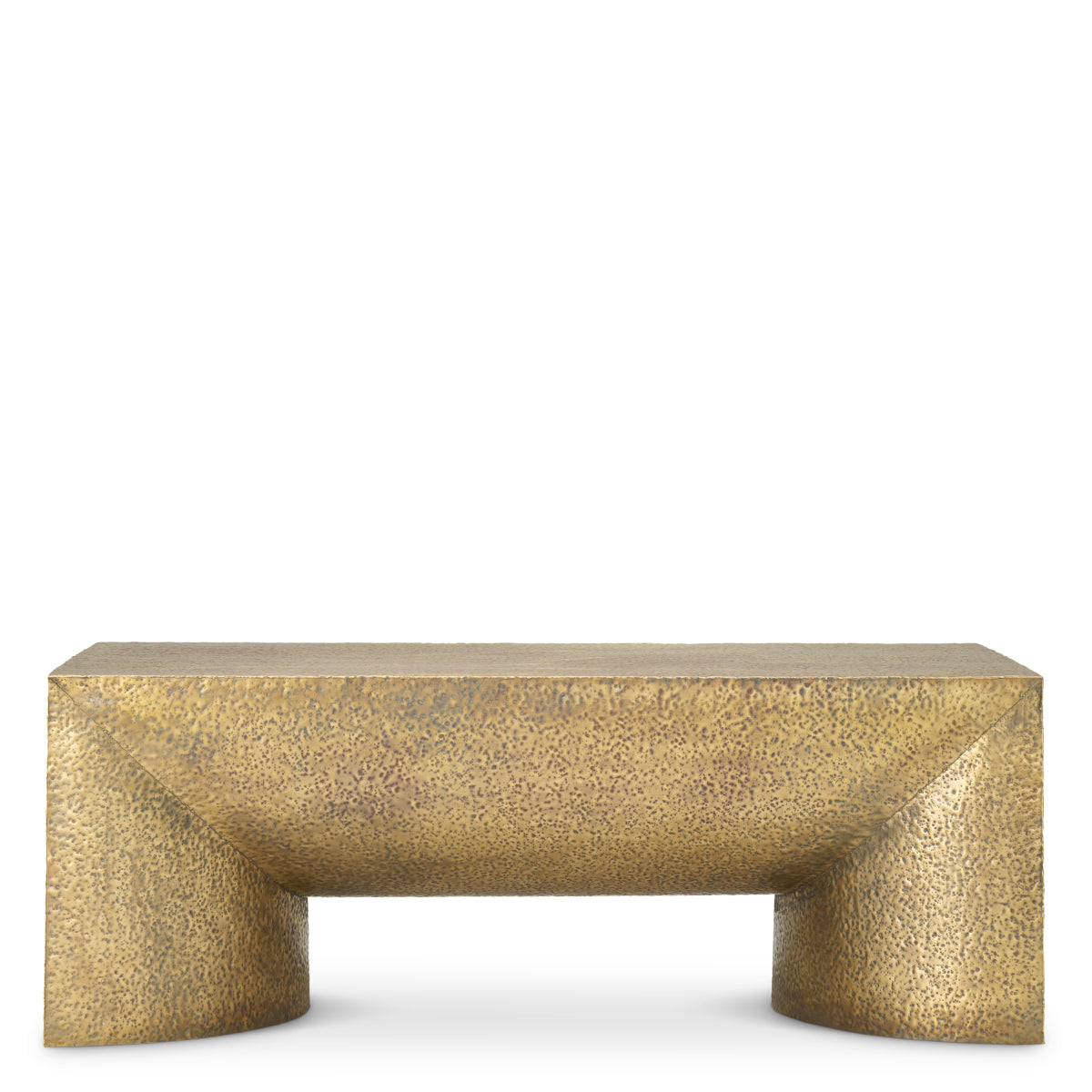 Gold Hammered Coffee Table Drayton | Eichholtzmh.com