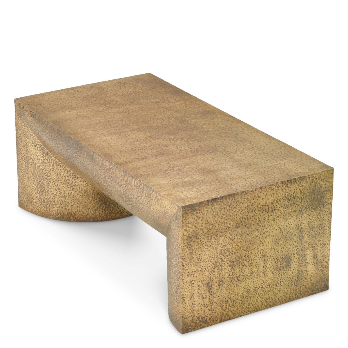 Gold Hammered Coffee Table Drayton | Eichholtzmh.com