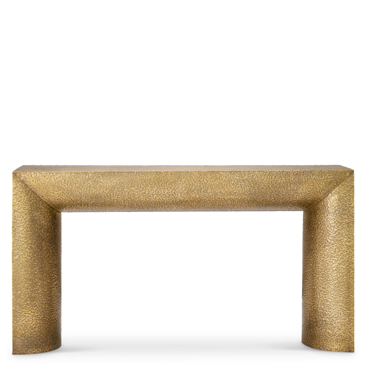 Gold Hammered Console Table Drayton | Eichholtzmh.com