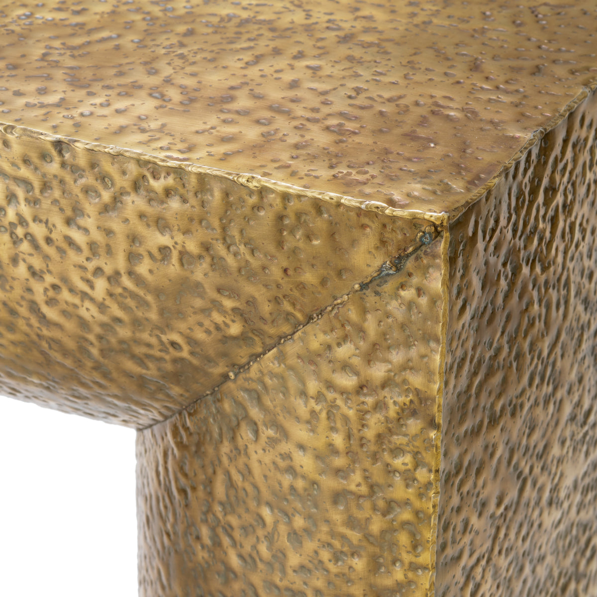 Gold Hammered Console Table Drayton | Eichholtzmh.com