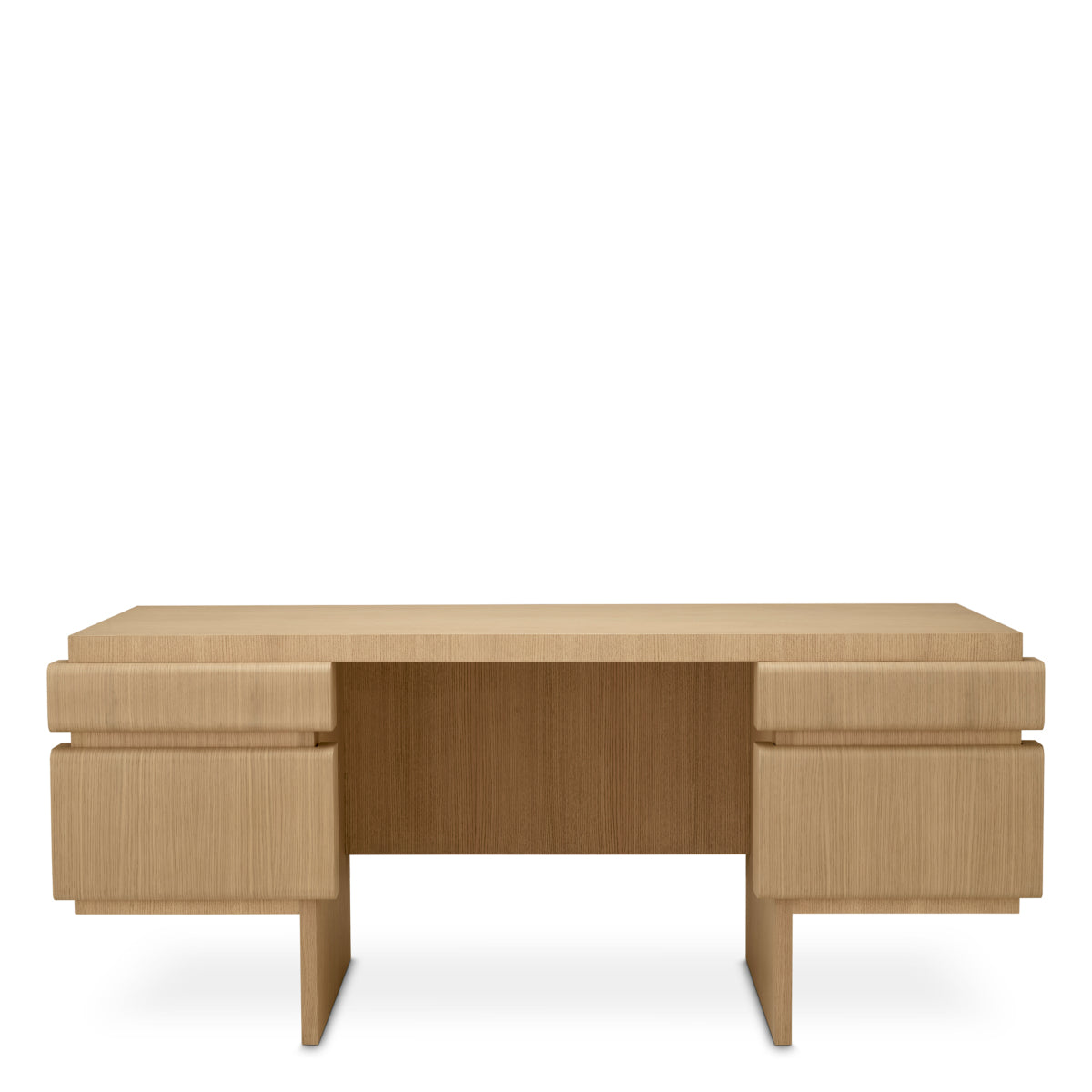 Natural Oak Veneer Desk Colston | Eichholtzmh.com