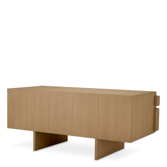 Desk Colston natural oak veneer