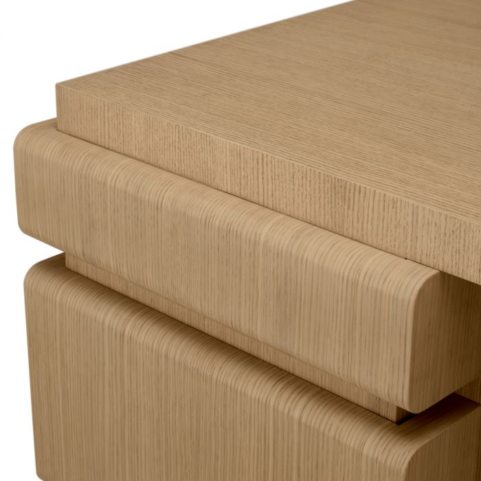 Desk Colston natural oak veneer