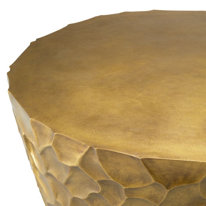 Coffee Table Fiorentino vintage brass finish