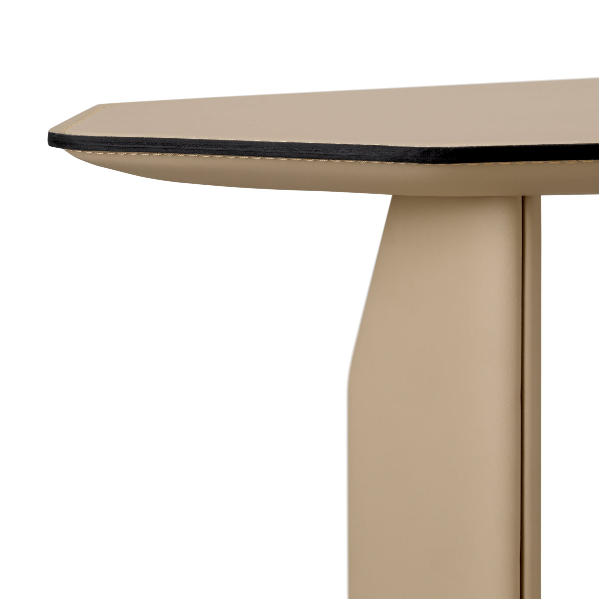 Leather Wrapped Side Table Maurizio | Eichholtzmh.com