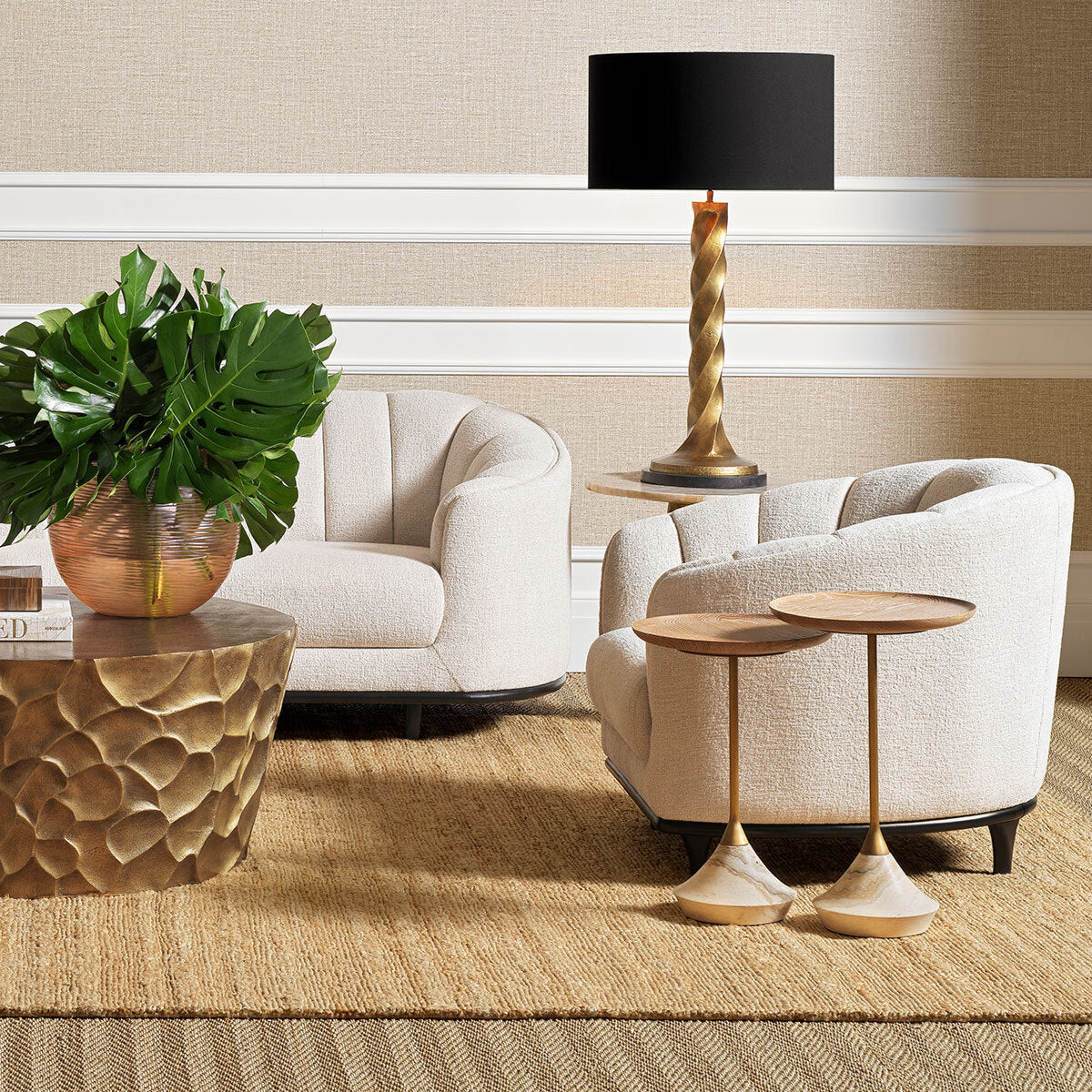 Marble Side Table (2) Puglia | Eichholtzmh.com 