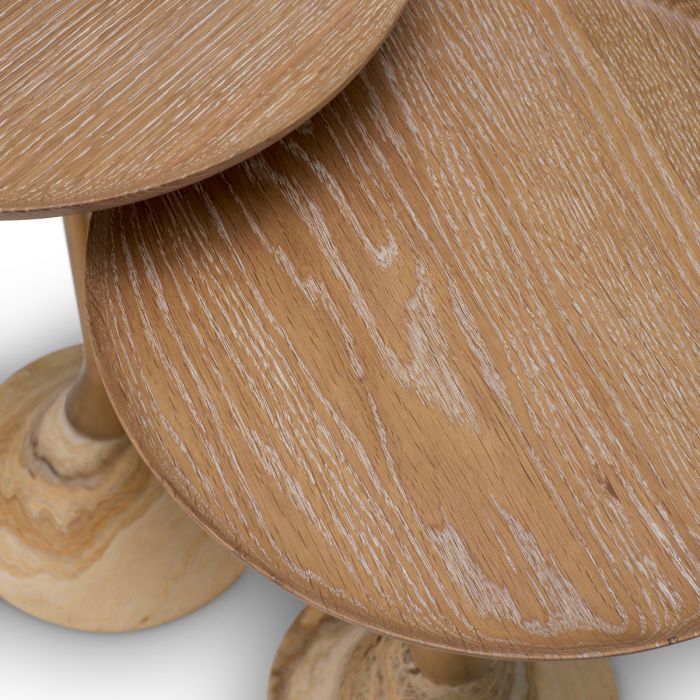 Side Table Puglia onyx set of 2