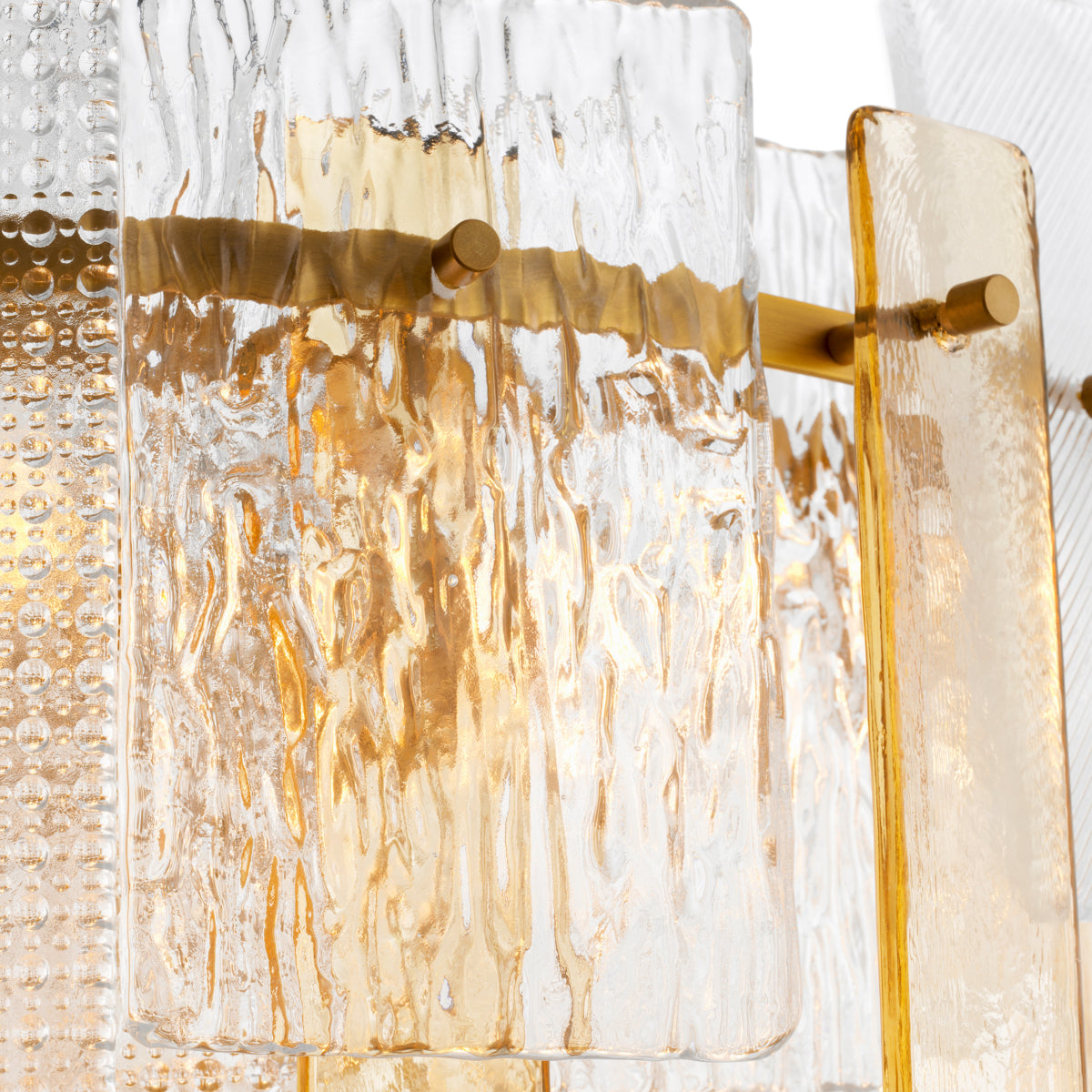 Textured Glass Chandelier Cassiano | Eichholtzmh.com