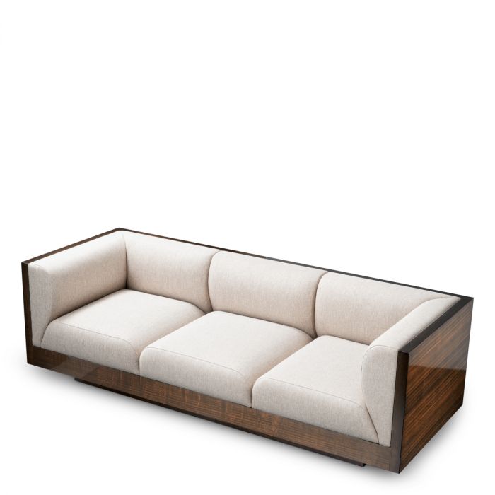 Sofa Sebastian eucalyptus veneer loki natural