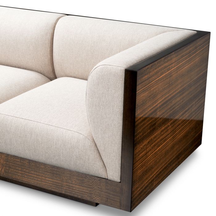 Sofa Sebastian eucalyptus veneer loki natural