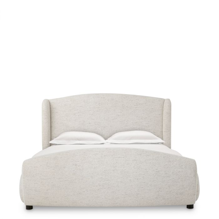 Bed Frame Mellory Queen size seashell off-white