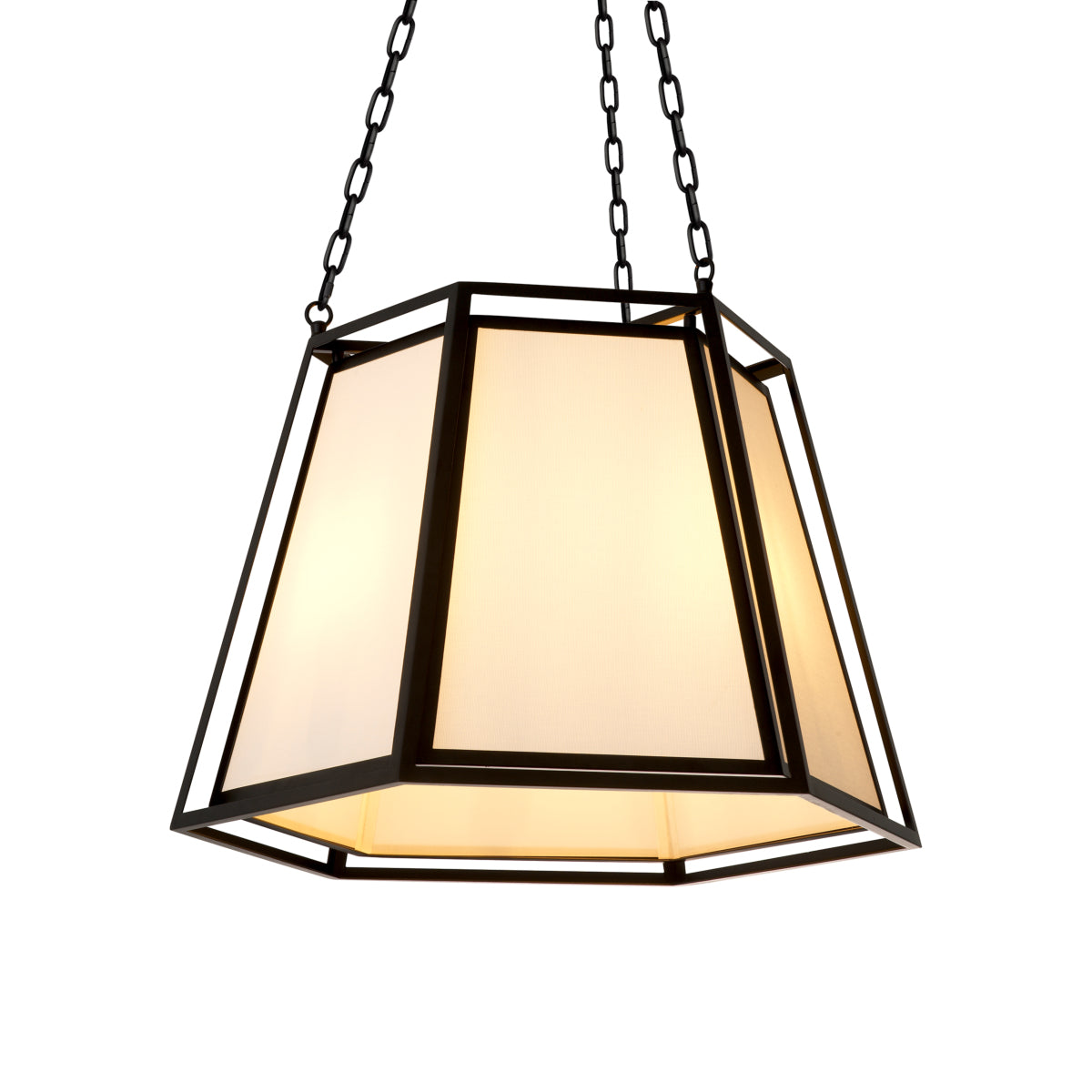 Off-White Fabric Pendant Lamp Moreno | Eichholtzmh.com