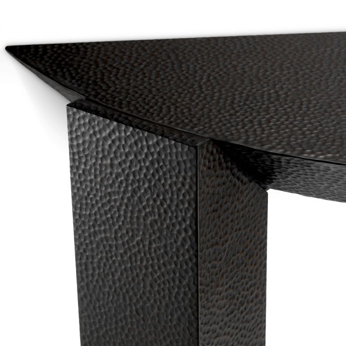 Console Table Oscuro bronze finish