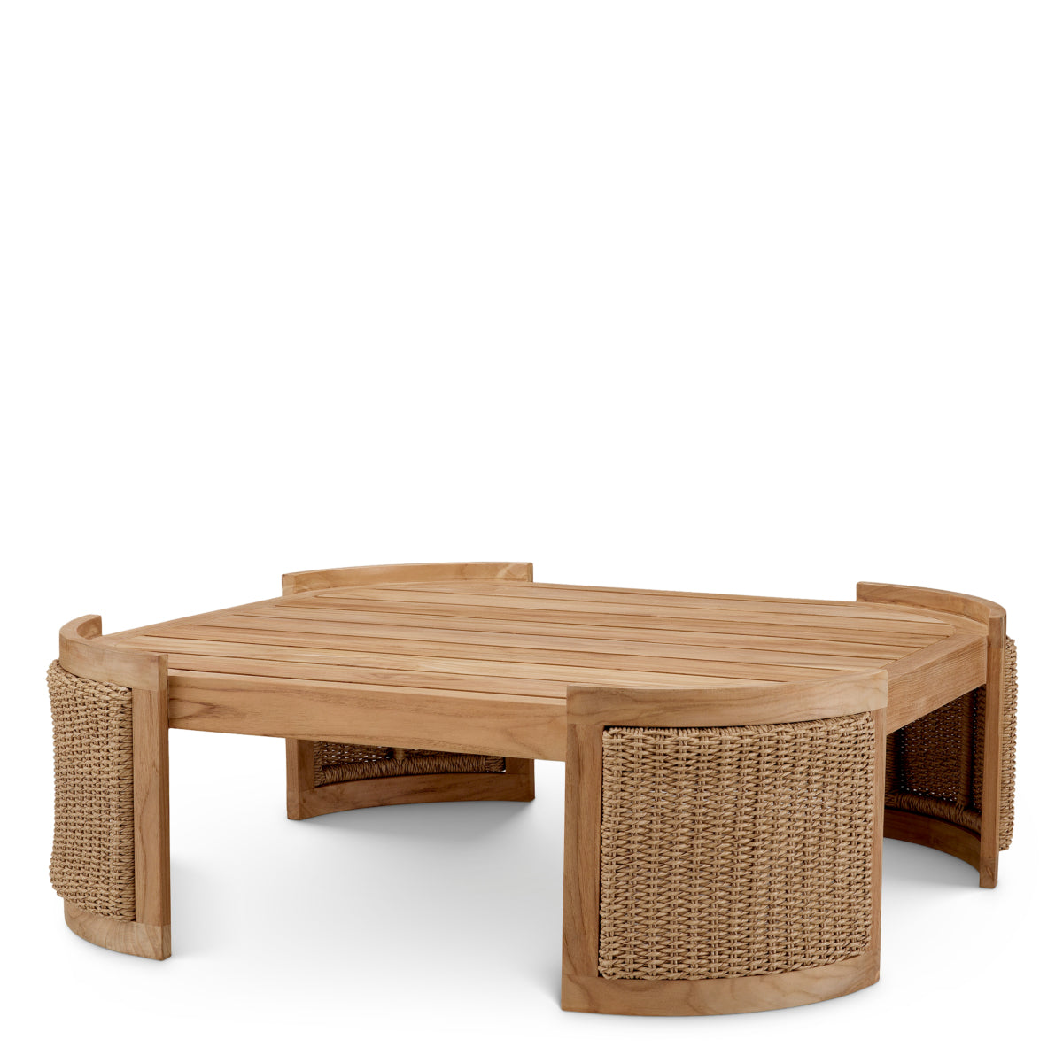 Faux Rattan Outdoor Coffee table Marenzo | Eichholtzmh.com