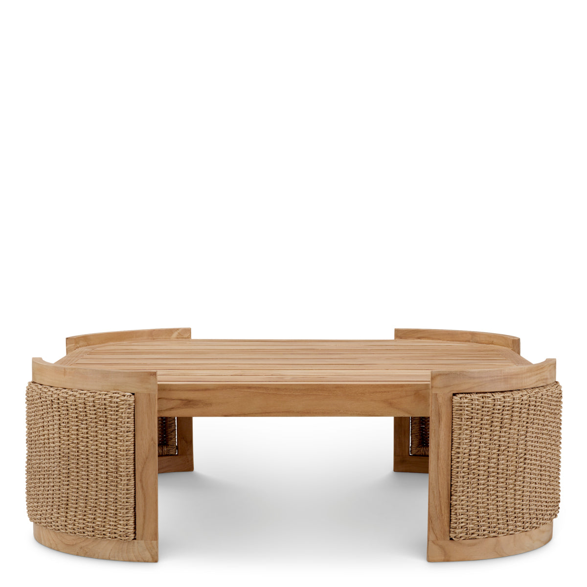 Faux Rattan Outdoor Coffee table Marenzo | Eichholtzmh.com