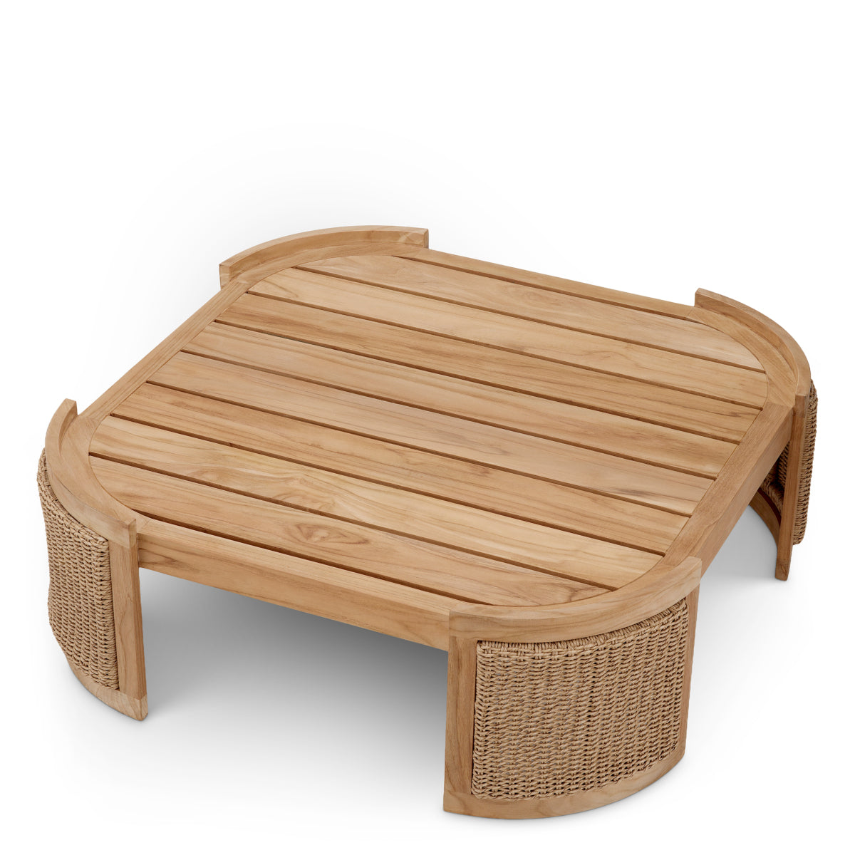 Faux Rattan Outdoor Coffee table Marenzo | Eichholtzmh.com