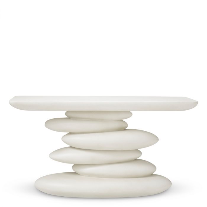 Console Table Azura white finish