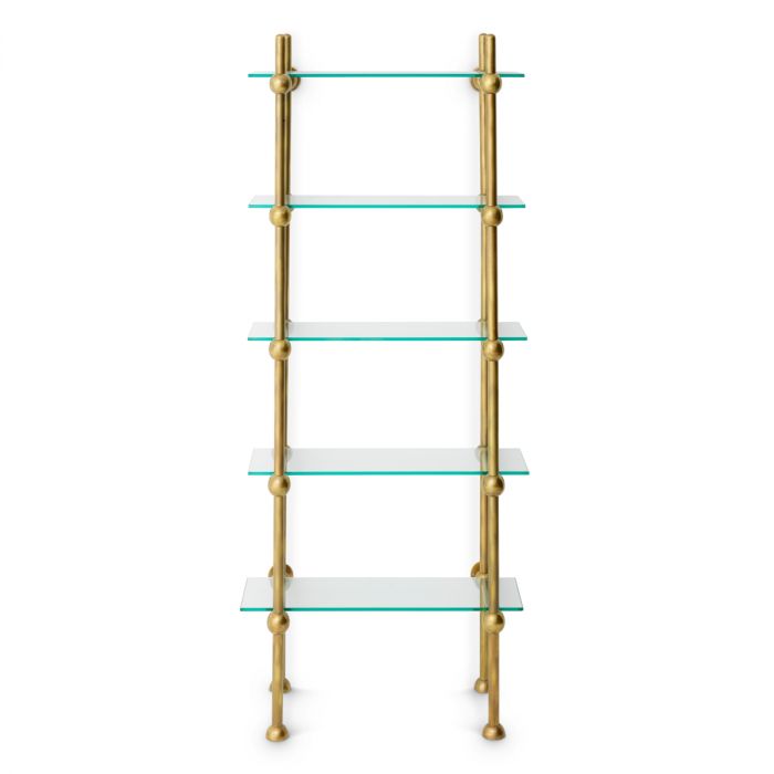 Wall Cabinet Monforte vintage brass finish