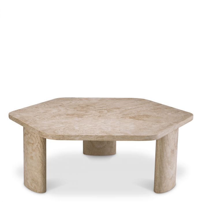 Coffee Table Zenitho travertine