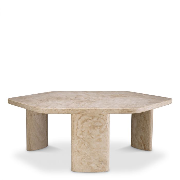 Coffee Table Zenitho travertine